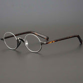Edmari Half Frame Glasses Frame Round Frames Southood Gun